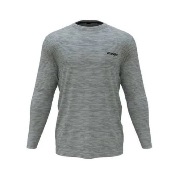 NWT Wrangler Workwear Men Grey Performance Base Layer Top Shirt Size Medium - Picture 1 of 5
